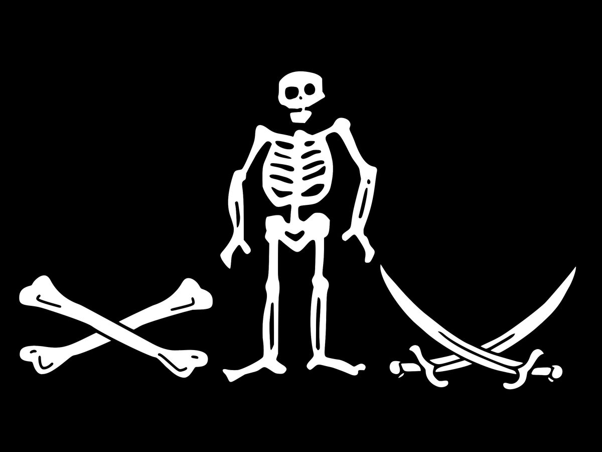 Flag of Olivier Levasseur